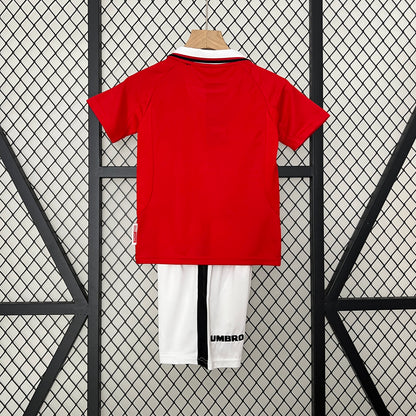 1999/00 Manchester United Home Retro Kids Kit