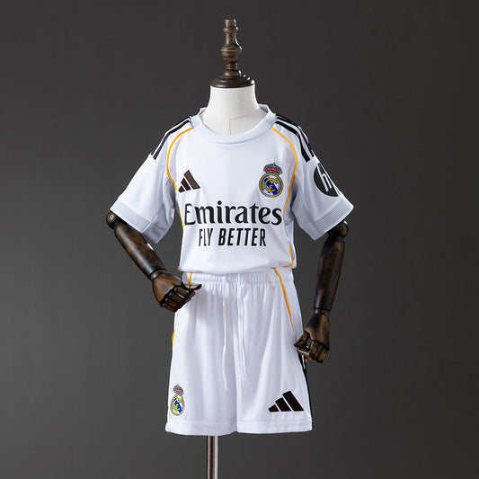 2025/26 Real Madrid Home Kids Kit