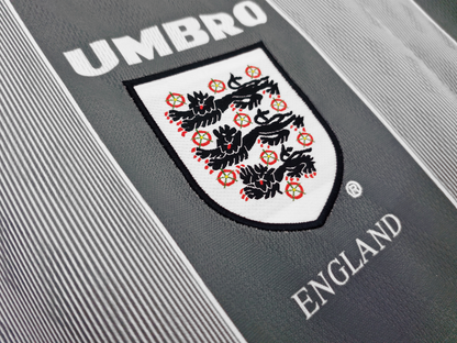 1996 England Away Retro 3B (Long Sleeve)