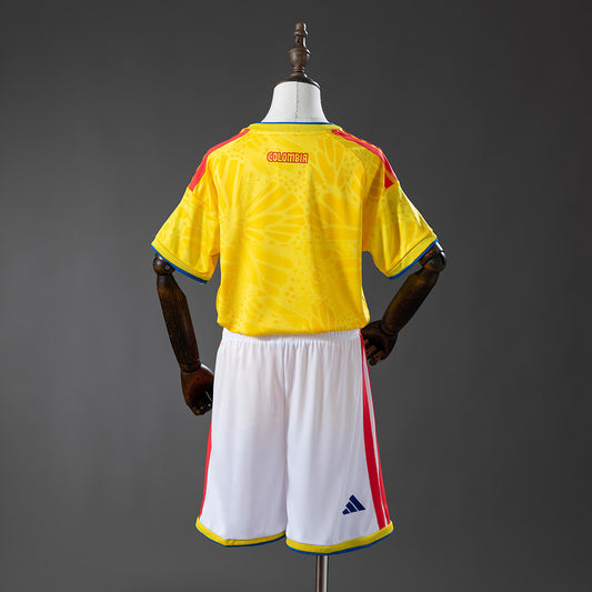 2026 Colombia Home Kids Kit World Cup