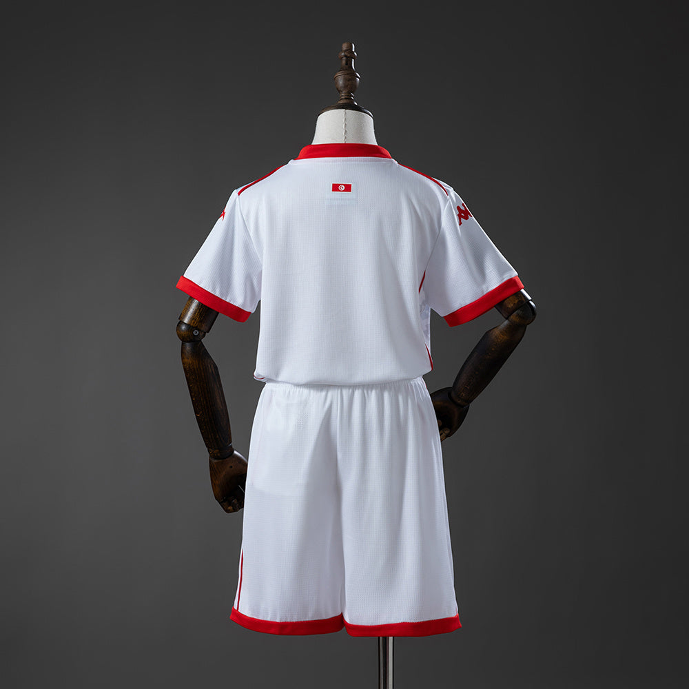 2026 Tunisia Away Kids Kit World Cup