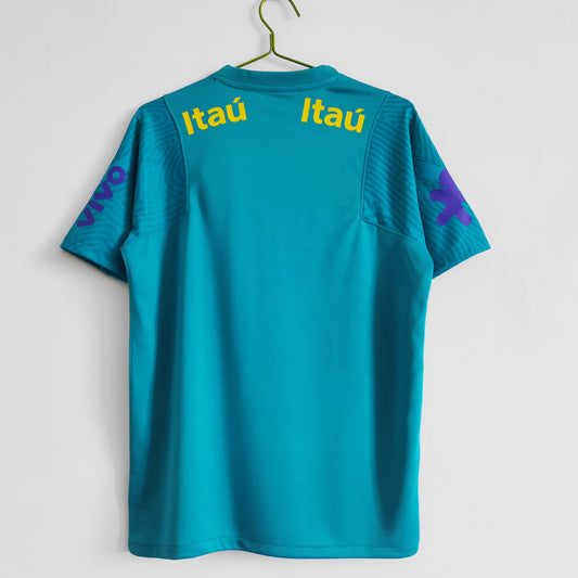 2021 Brazil Blue Training Jersey 8A