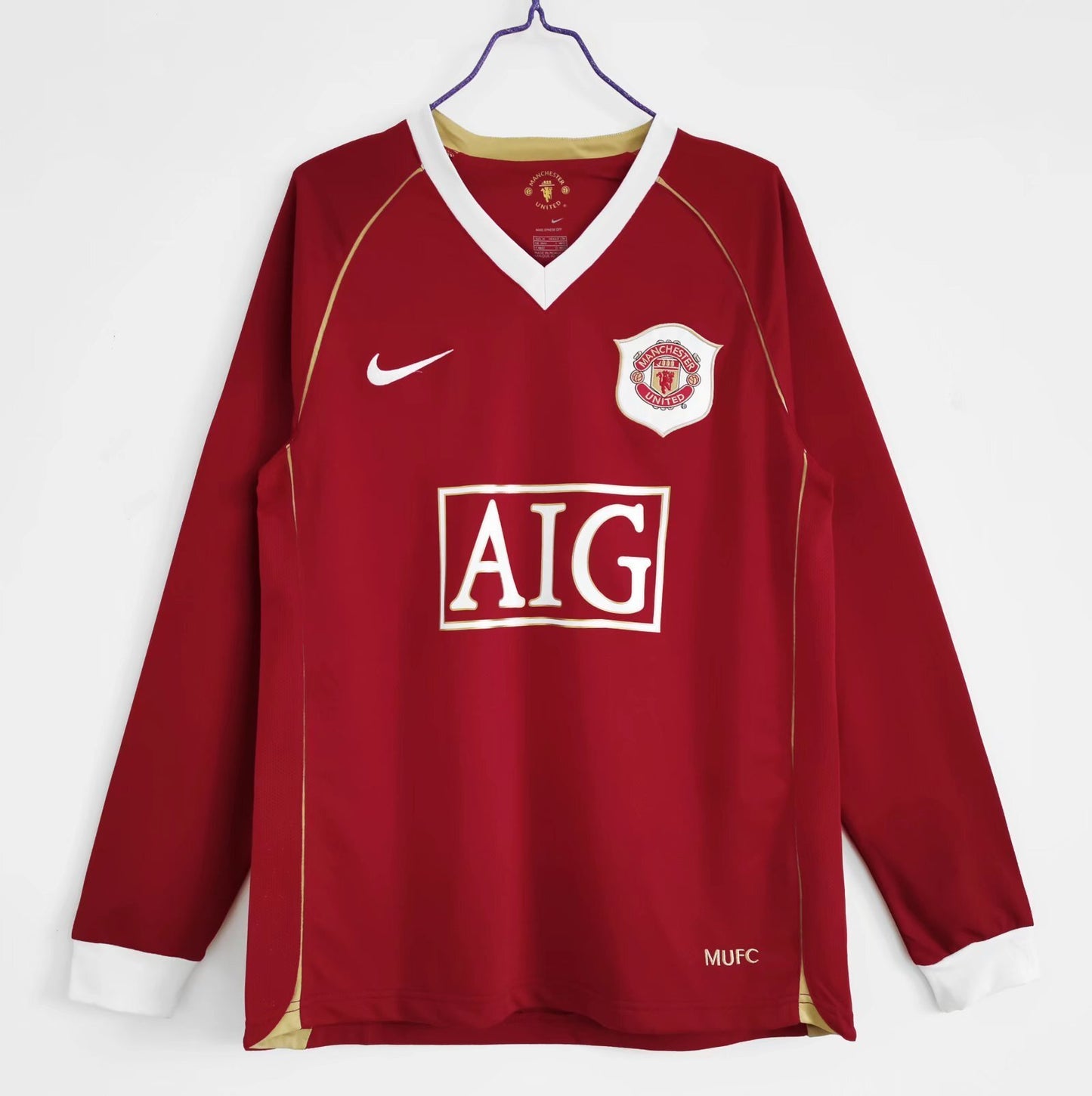 2006/07 Manchester United Home 3B (Long Sleeve)