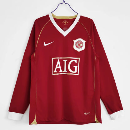 2006/07 Manchester United Home 3B (Long Sleeve)