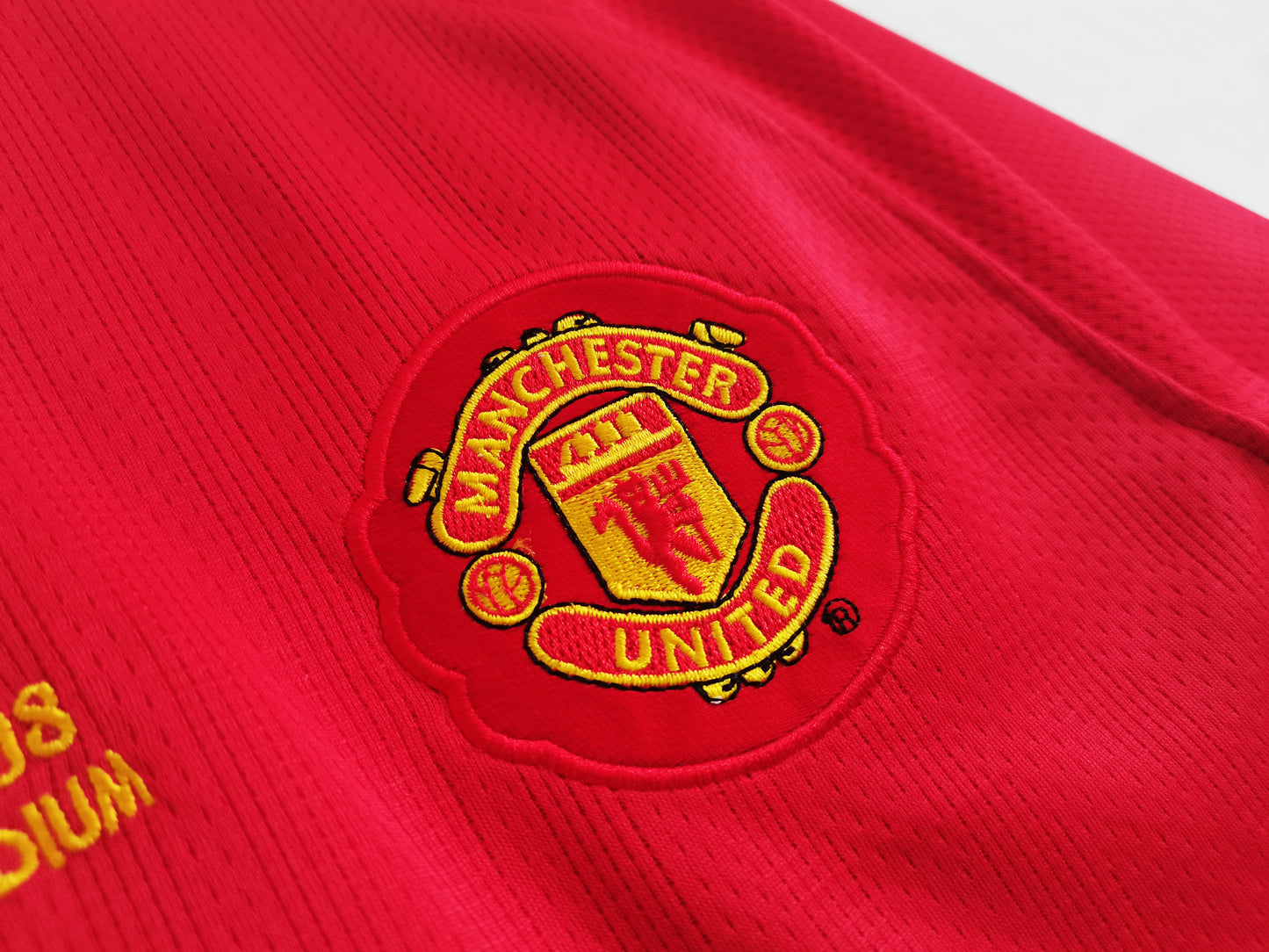 2007/08 Manchester United Home UCL 0B (Long Sleeve)