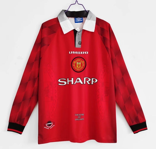 1996/97 Manchester United Home 3B (Long Sleeve)