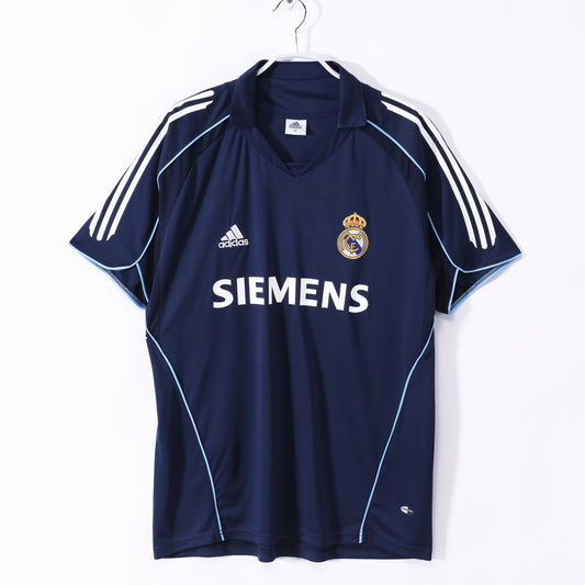 2005/06 Real Madrid Away Royal Blue Retro 8A