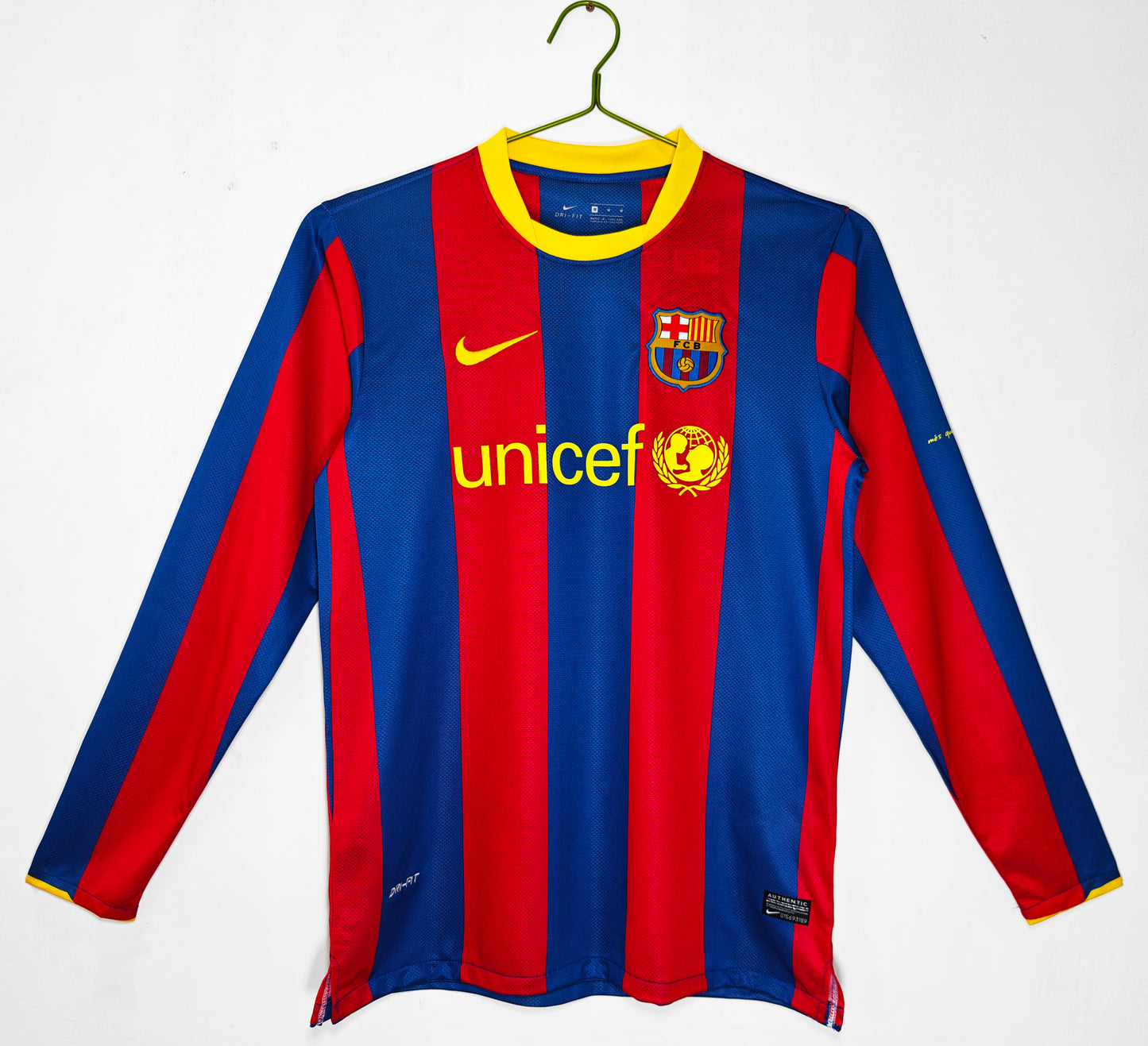 2010/11 Barcelona Home League Version 3B (Long Sleeve)