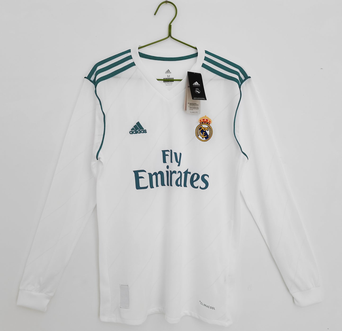 2017/18 Real Madrid Home 3B (Long Sleeve)