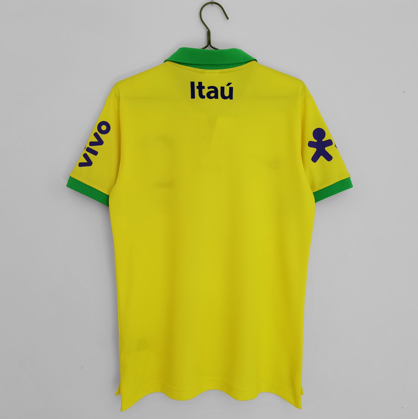 2022 Brazil Yellow Polo Shirt 8A