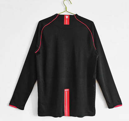 2007/08 Manchester United Away Retro 3B (Long Sleeve)