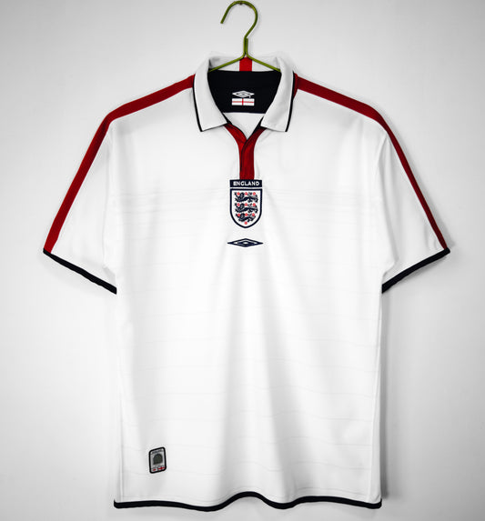 2004 England Home Retro 3B