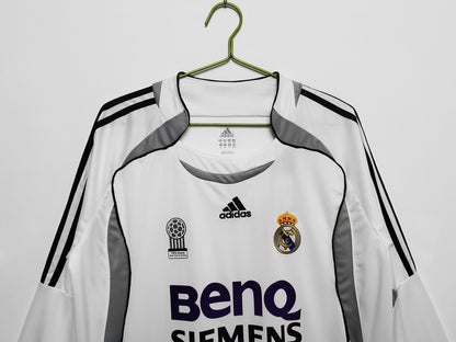 2006/07 Real Madrid Home 3B (Long Sleeve)