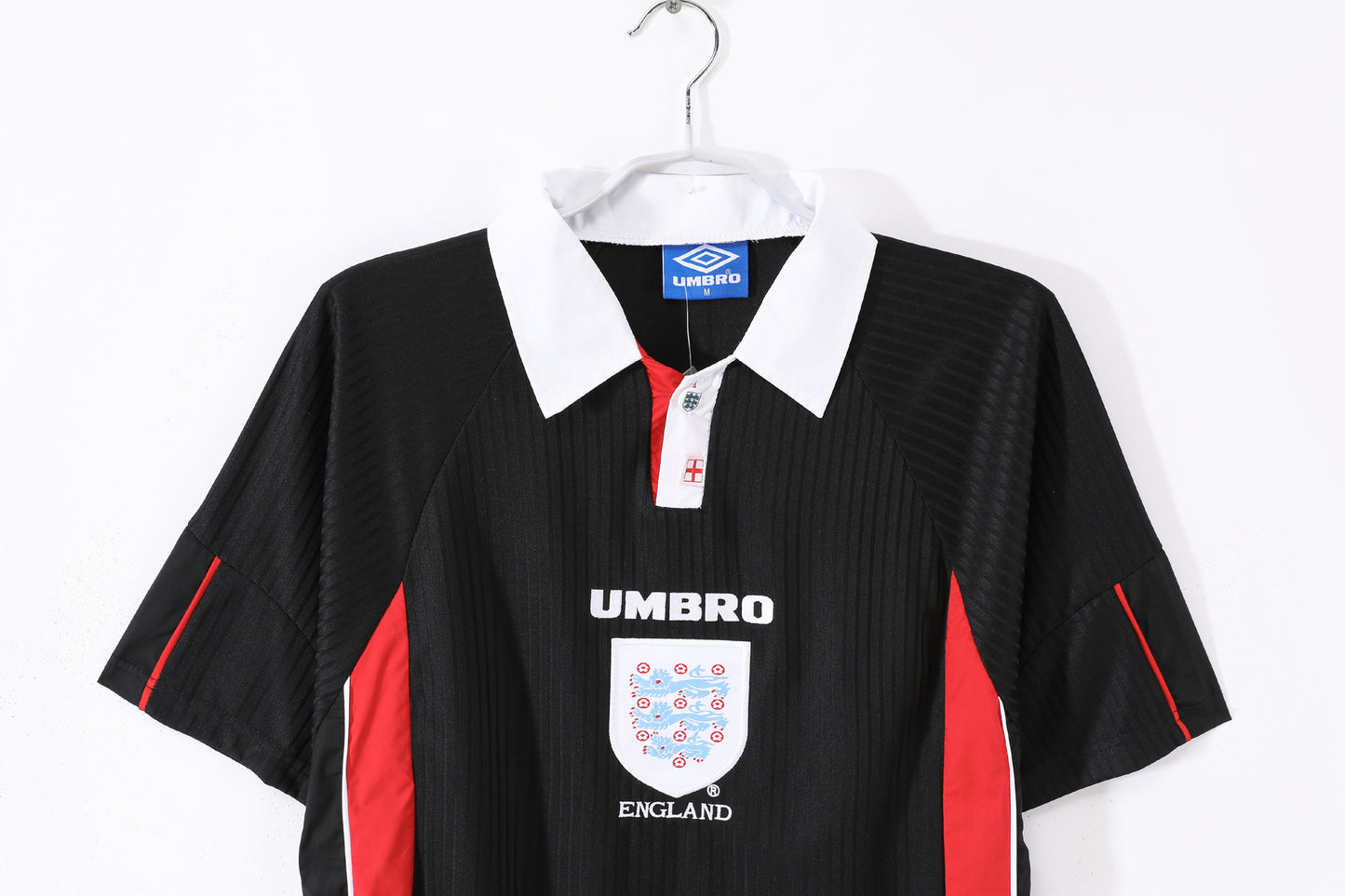 1998 England Third Black Retro 8A