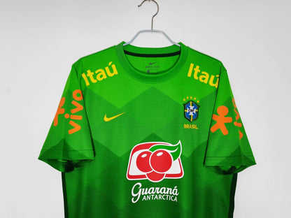 2020 Brazil Dark Green Training Jersey 0A