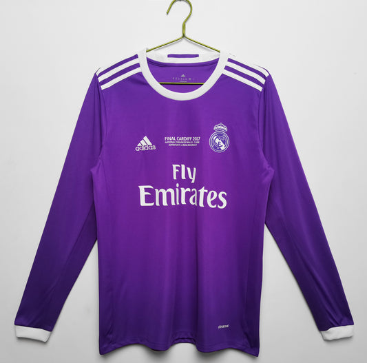2016/17 Real Madrid Away 0B (Long Sleeve)