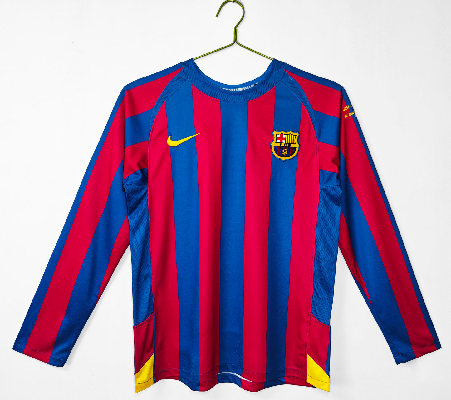 2005/06 Barcelona Home UCL Version 3B (Long Sleeve)