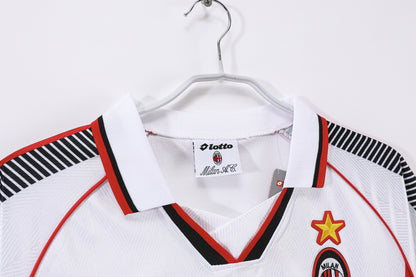 1997/98 AC Milan Away White 8A