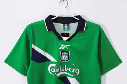 1999/00 Liverpool Away Green 8A