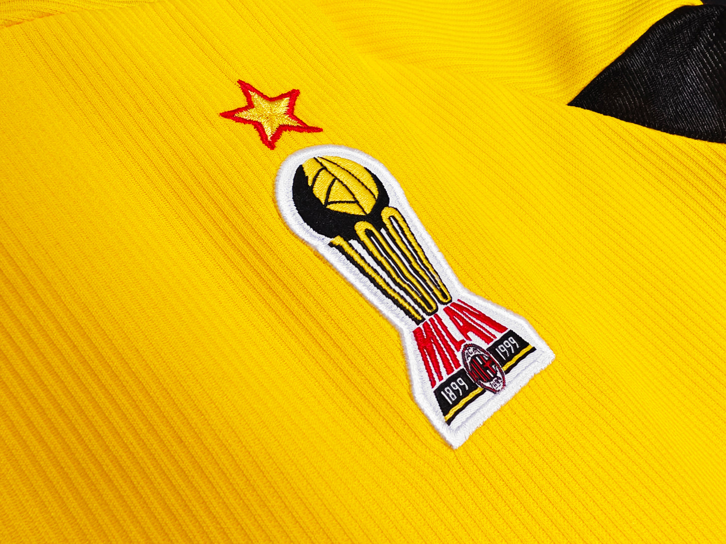 1999/00 AC Milan Away Yellow 8A