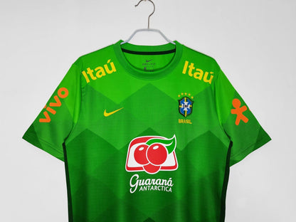2020 Brazil Dark Green Training Jersey 0A