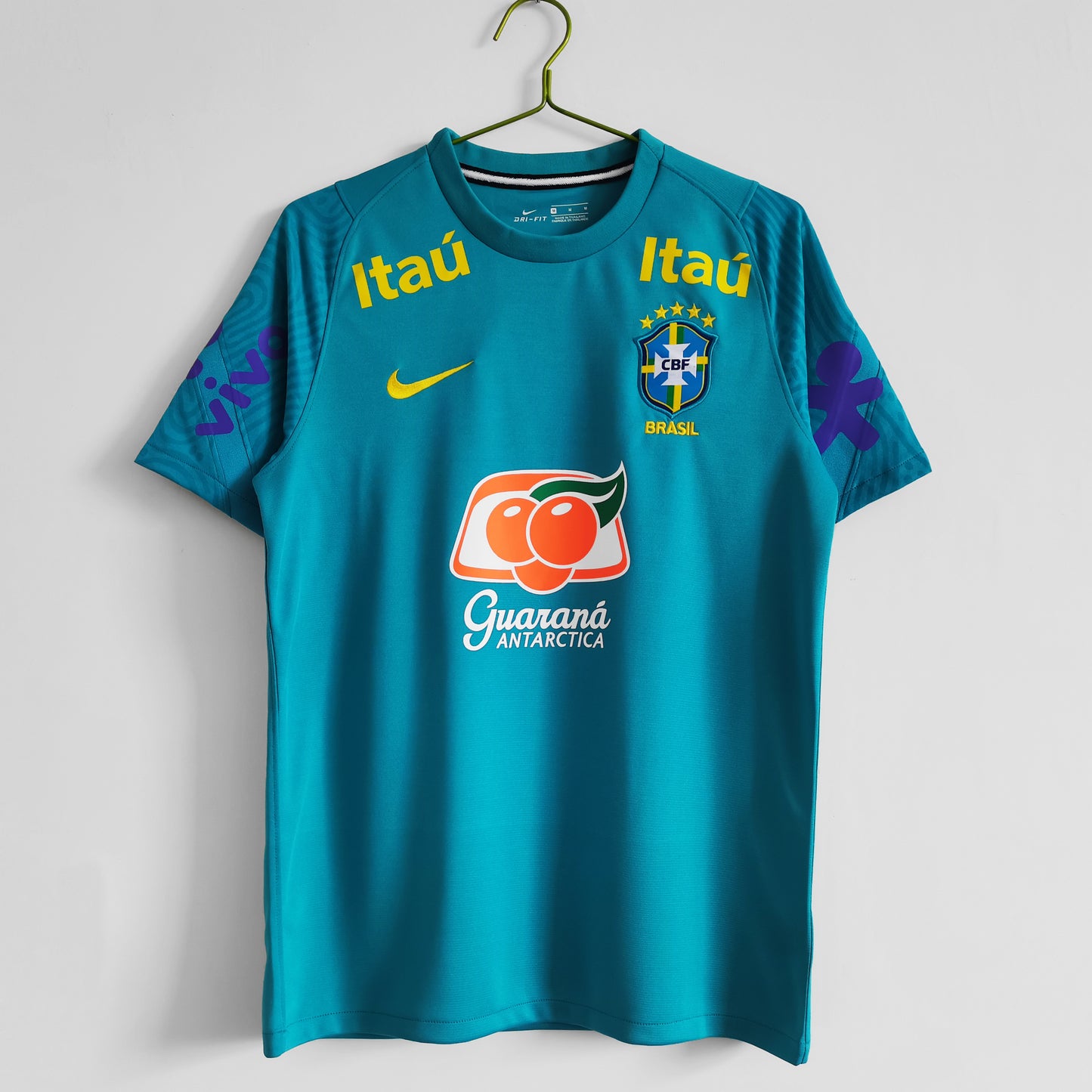 2021 Brazil Blue Training Jersey 8A