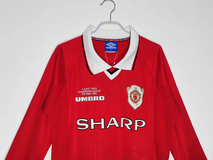 1999/00 Manchester United Home 3B (Long Sleeve)