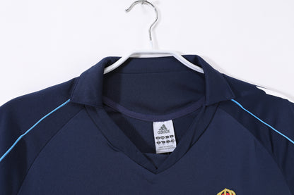 2005/06 Real Madrid Away Royal Blue 3B (Long Sleeve)