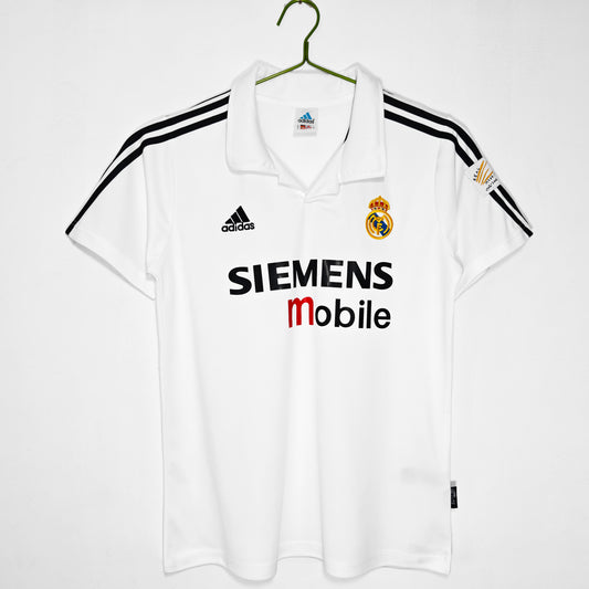 2002/03 Real Madrid Home Retro 3B (Long Sleeve)