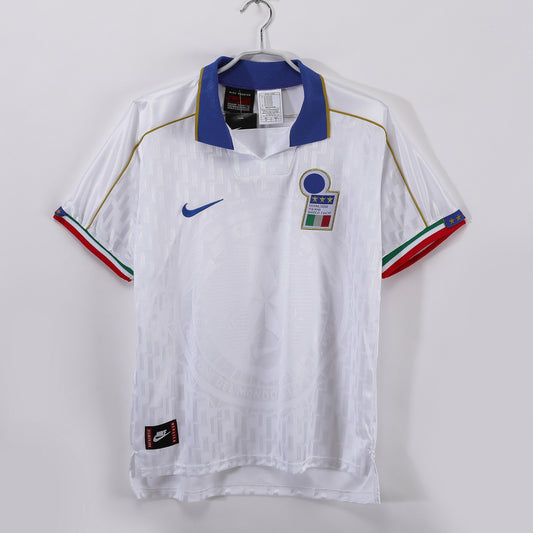 1995 Italy Away White Retro 8A