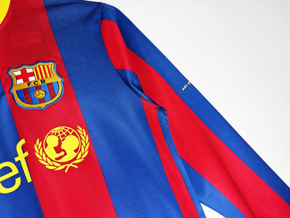 2010/11 Barcelona Home League Version 3B (Long Sleeve)