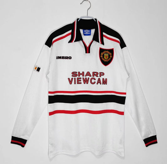 1998/99 Manchester United White 3B (Long Sleeve)