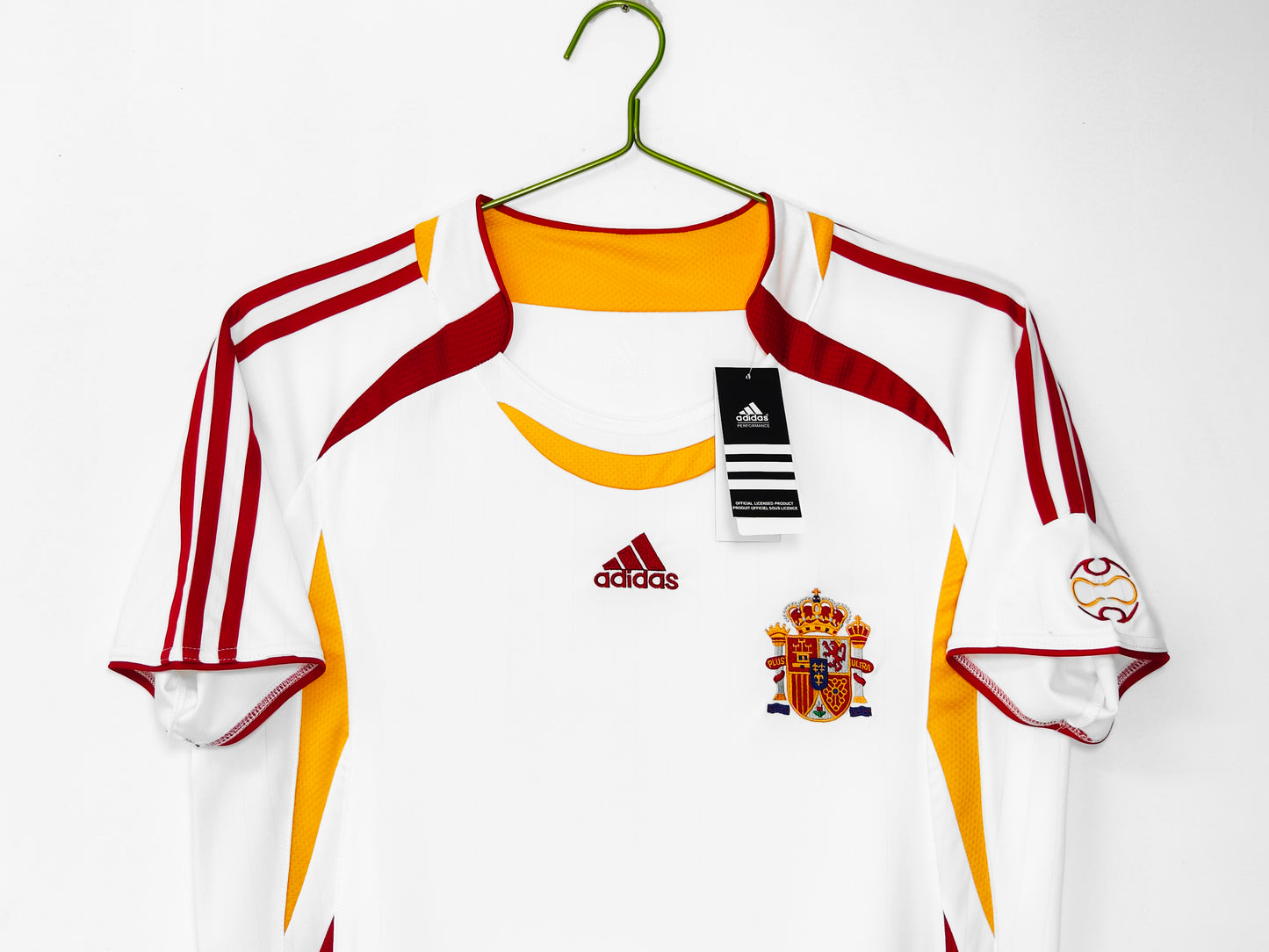2006 Spain Away White Retro 8A