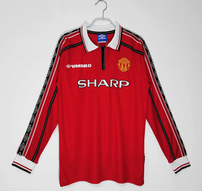 1998/99 Manchester United Home 3B (Long Sleeve)