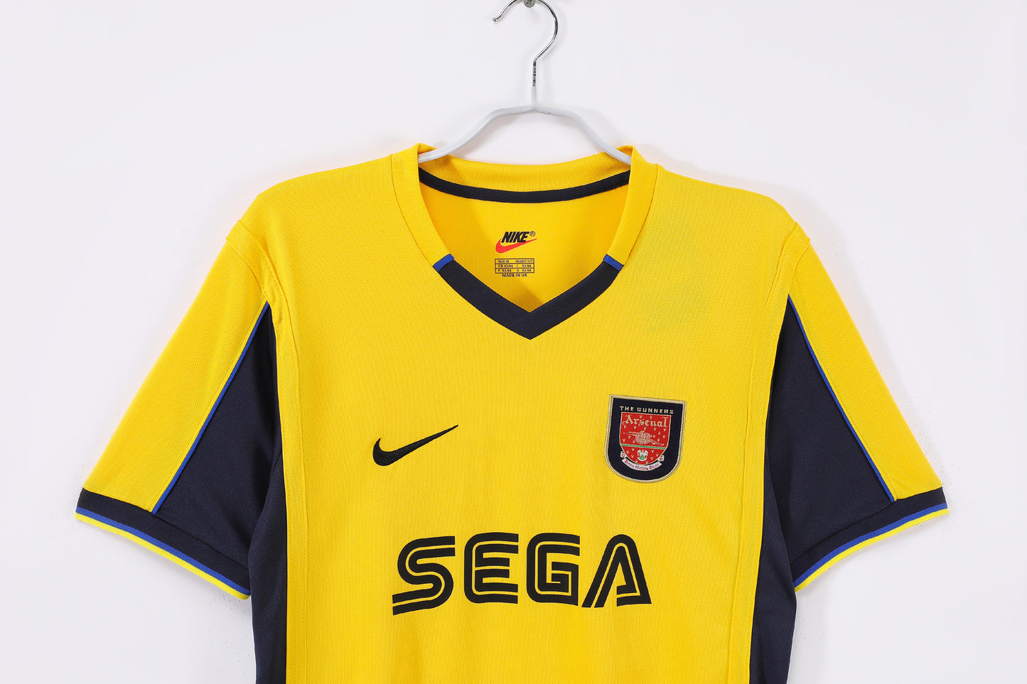 2000/01 Arsenal Away Yellow 8A