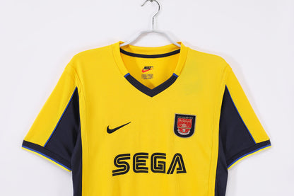 2000/01 Arsenal Away Yellow 8A