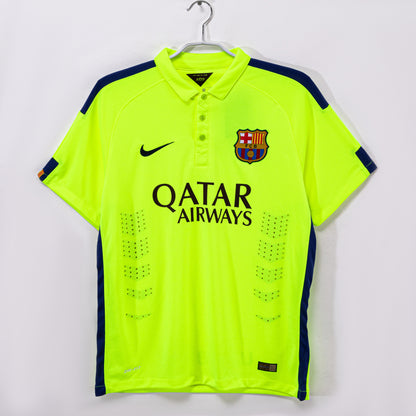 2014/15 Barcelona Third (Fluorescent Green) 8A
