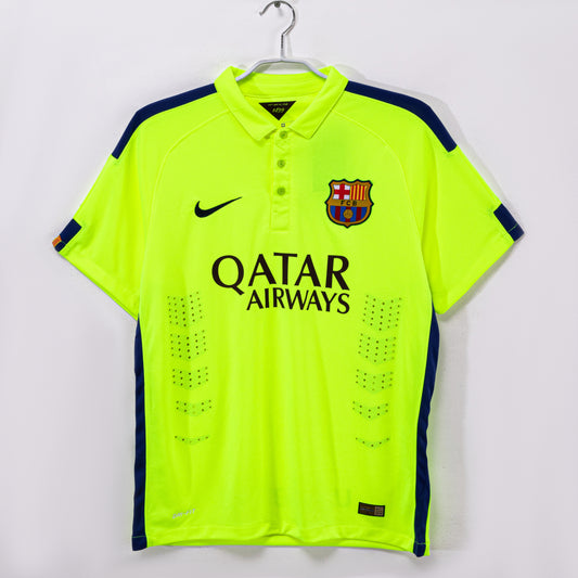 2014/15 Barcelona Third (Fluorescent Green) 8A