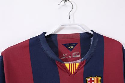 2014/15 Barcelona Home 3B (Long Sleeve)