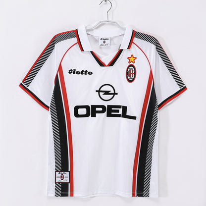 1997/98 AC Milan Away White 8A