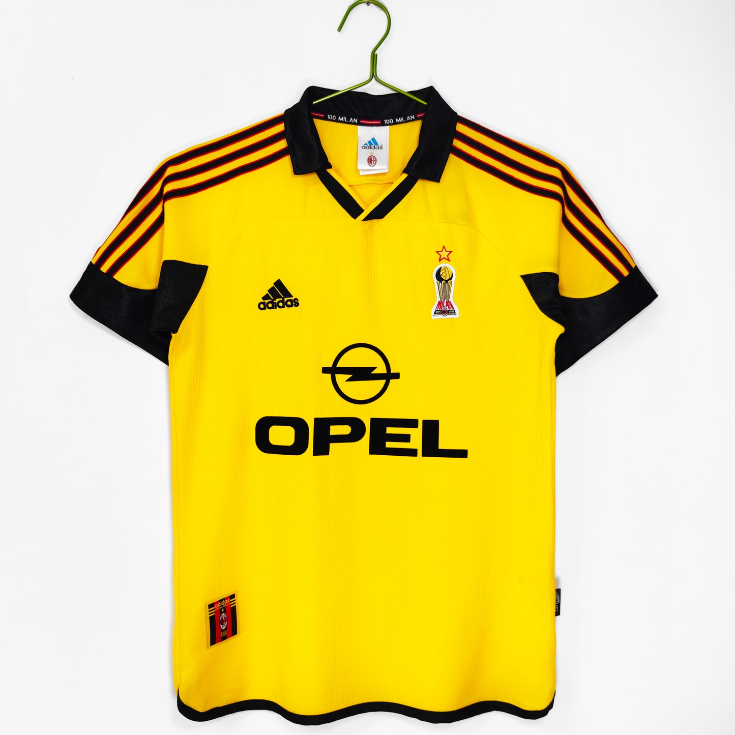 1999/00 AC Milan Away Yellow 8A