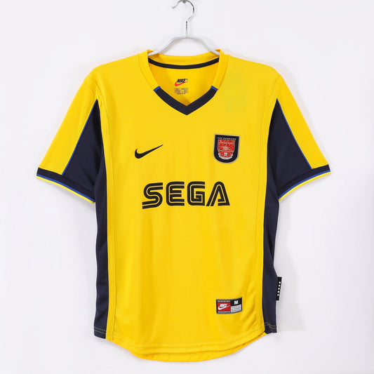 2000/01 Arsenal Away Yellow 8A