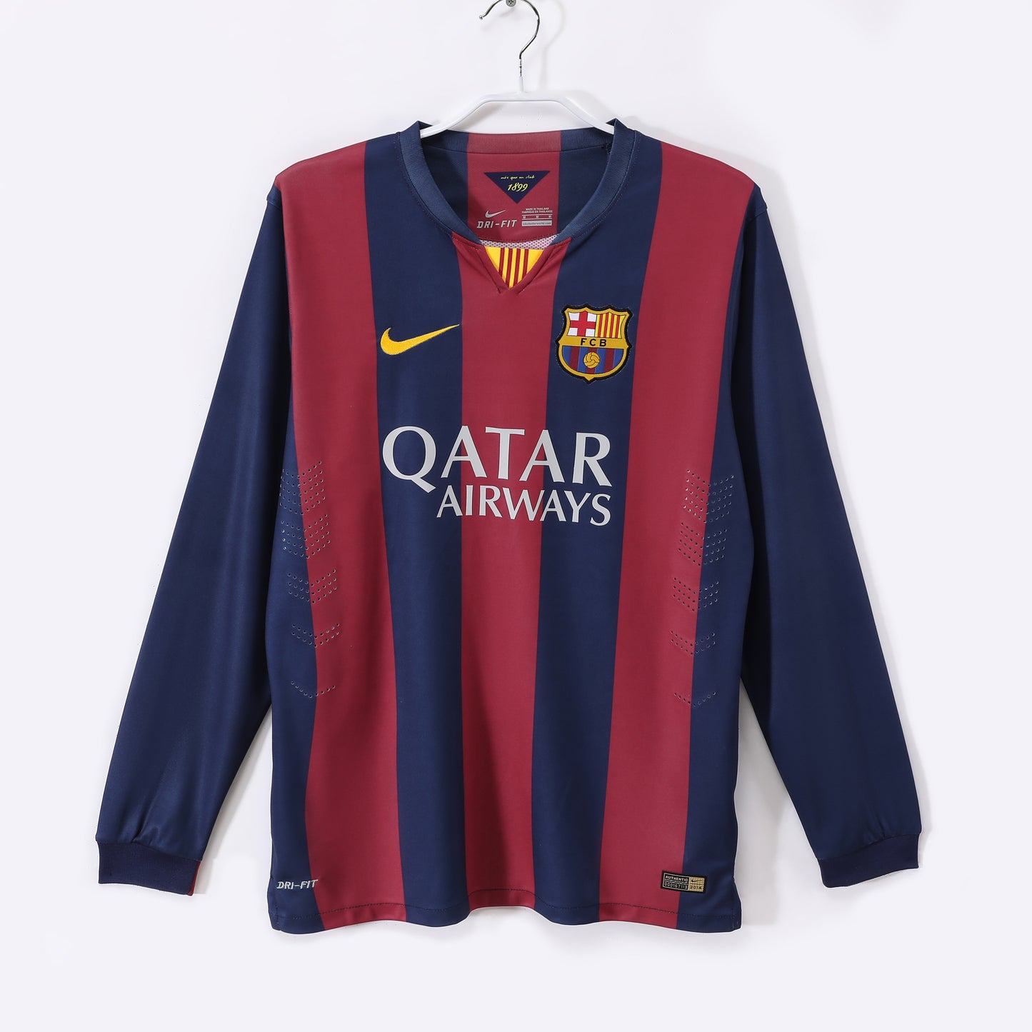 2014/15 Barcelona Home 3B (Long Sleeve)