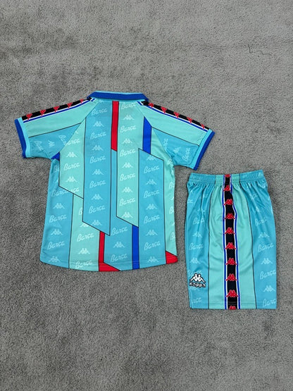 1996/97 Barcelona Away Retro Kids Kit
