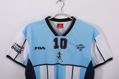 2001 Argentina Home Maradona Farewell 8A