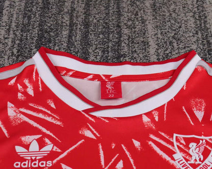 1989/91 Liverpool Home Retro Kids Kit