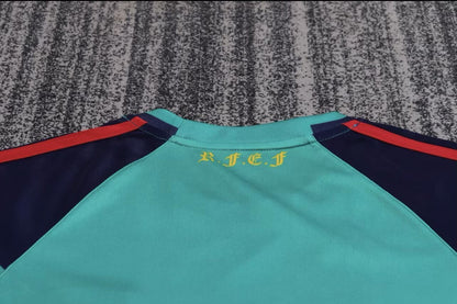 2010 Spain Goalkeeper Retro Kids Kit