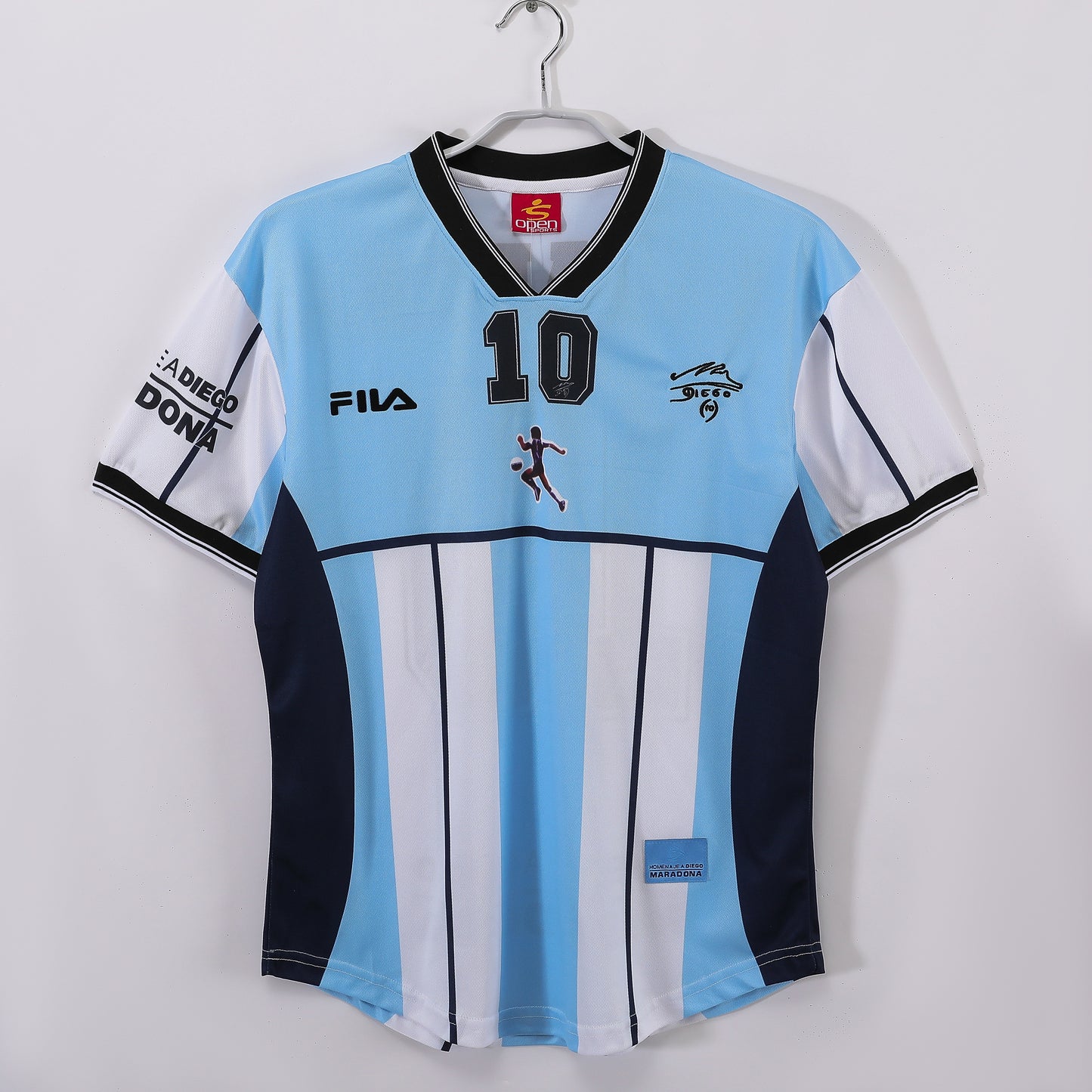 2001 Argentina Home Maradona Farewell 8A