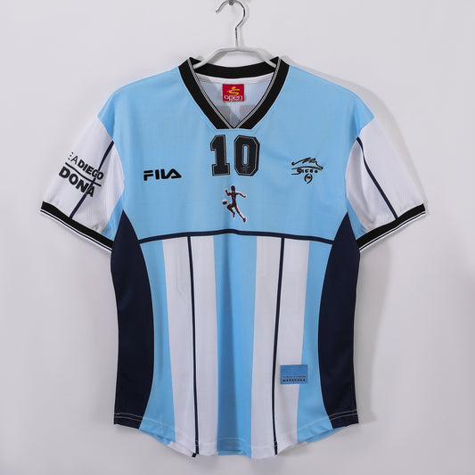 2001 Argentina Home Maradona Farewell 8A