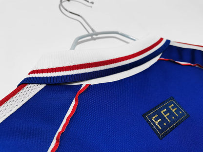 1998 France Home Retro (Final Edition) 3B (Long Sleeve)